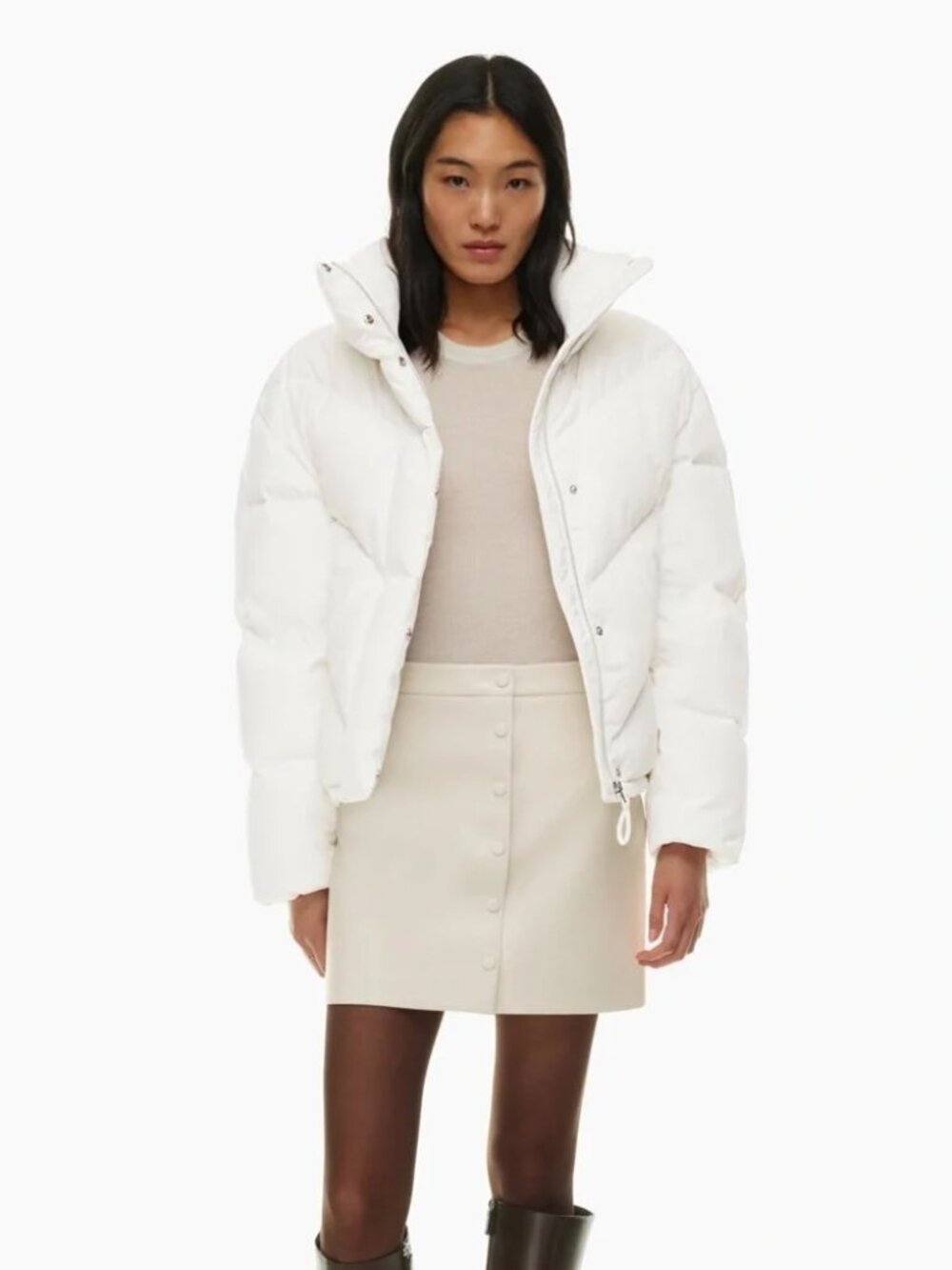 Wilfred Cloud Puff Jacket in Soft White